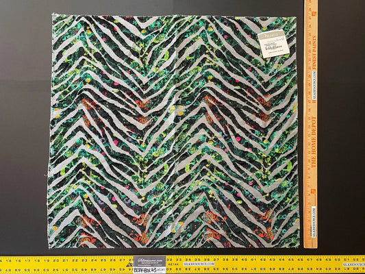 1 Berkbox63 27"X27" Scalamandre Wisteria Velvet Dramatic Forest