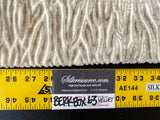 4 Berkbox63 1.2 yard Scalamandre Velvet Coral patterns White &amp; Beige Faux Bois Velvet MSRP USD480/yard