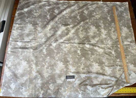 9 Boxv Scalamandre Square Showroom Sample 1.2 Yard Gray Clouds