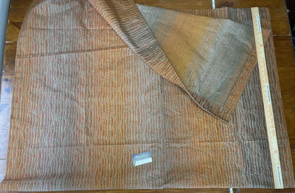 11 Boxv Scalamandre Square Showroom Sample 2.2 Yard Ocean Sunset