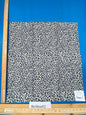 2 Berkbox92 Square Jacquard by Old World Weavers Kitten Navy Blue White Abstract Small Scale MSRP USD300+/y