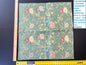 7 Berkbox65 27"x27" Scalamandre STUPINIGI Green Chinoiserie Peony Lampas Floral MSRP USD418/y