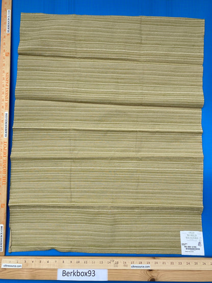 9 Berkbox93 Square Jacquard by Old World Weavers Avalonia Grass Green Texture MSRP USD128/y