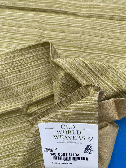 9 Berkbox93 Square Jacquard by Old World Weavers Avalonia Grass Green Texture MSRP USD128/y