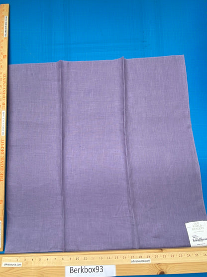 14 Berkbox93 Square Plains Texture by Old World Weavers Festival Amethyst Purple Linen Solid MSRP USD124/y