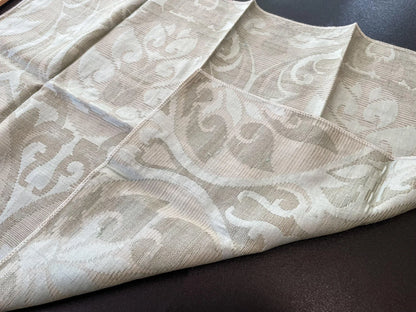 22 Berkbox65 17"x23" SQUARE Scalamandre Damask Large Pattern Gray