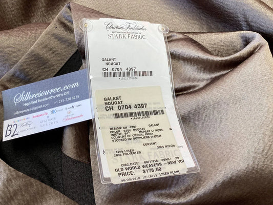 2 Berkbox2 Scalamandre 2.1 Yards Galant Nougat