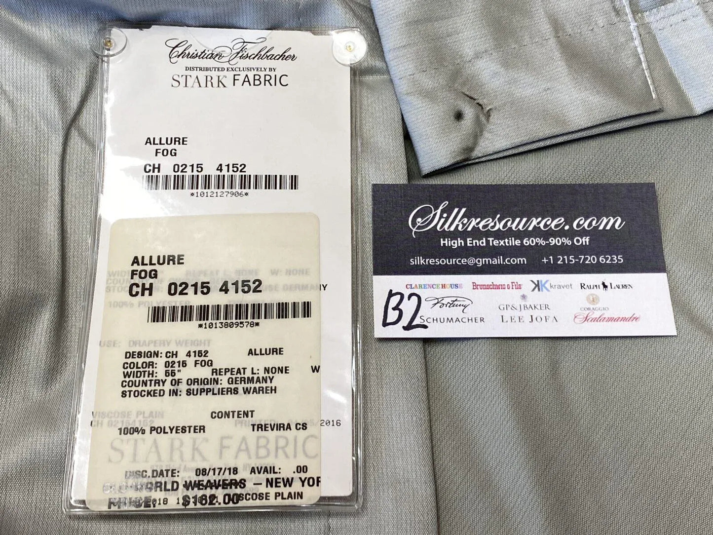 8 Berkbox2 Scalamandre 2.4 Yards Allure Fog
