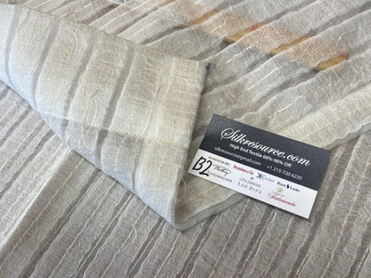 15 Berkbox2 Scalamandre 2.4 Yards Semi White Clear Sheer