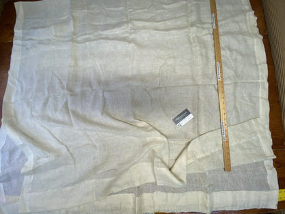 1 Berkbox3 Scalamandre 2.2 Yards Lino Light Soft Vanilla MSRP USD316/Y by  Christian Fischbacher