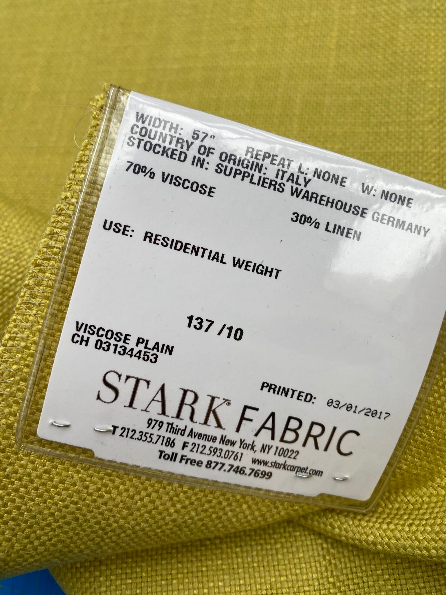 33 Berkbox93 Square Plains Texture by Christian Fischbacher Eco FR Heavy Lemon Yellow Solid MSRP USD300+/y