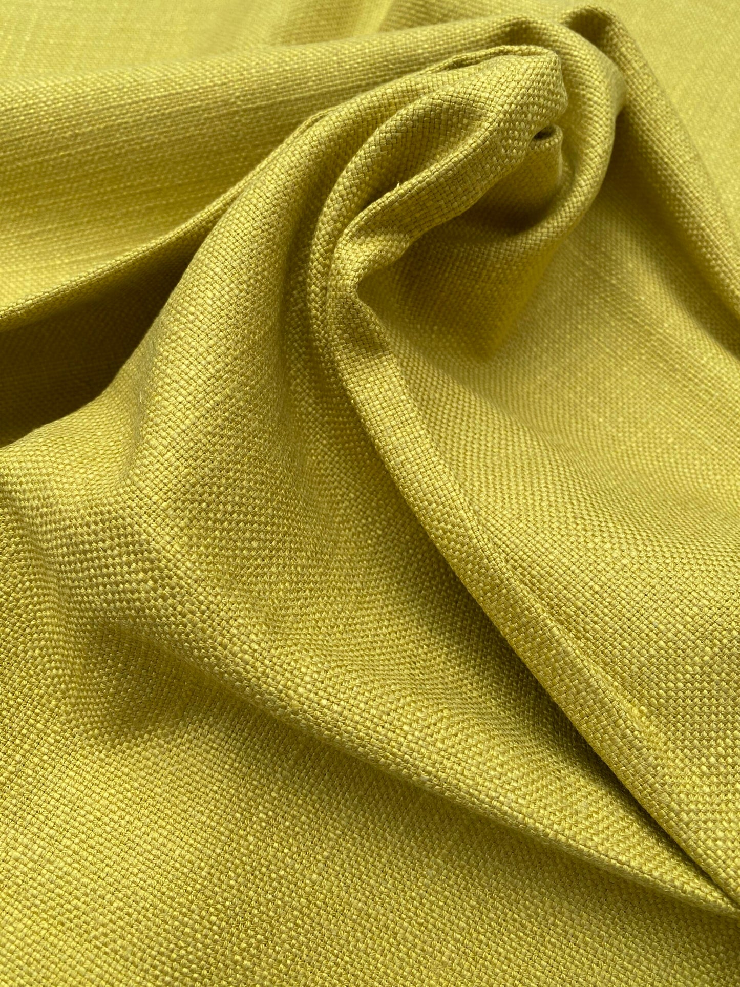 33 Berkbox93 Square Plains Texture by Christian Fischbacher Eco FR Heavy Lemon Yellow Solid MSRP USD300+/y