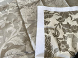 18 Berkbox66 26"x 1 yard Scalamandre Nashville 100% Silk Damask Beige