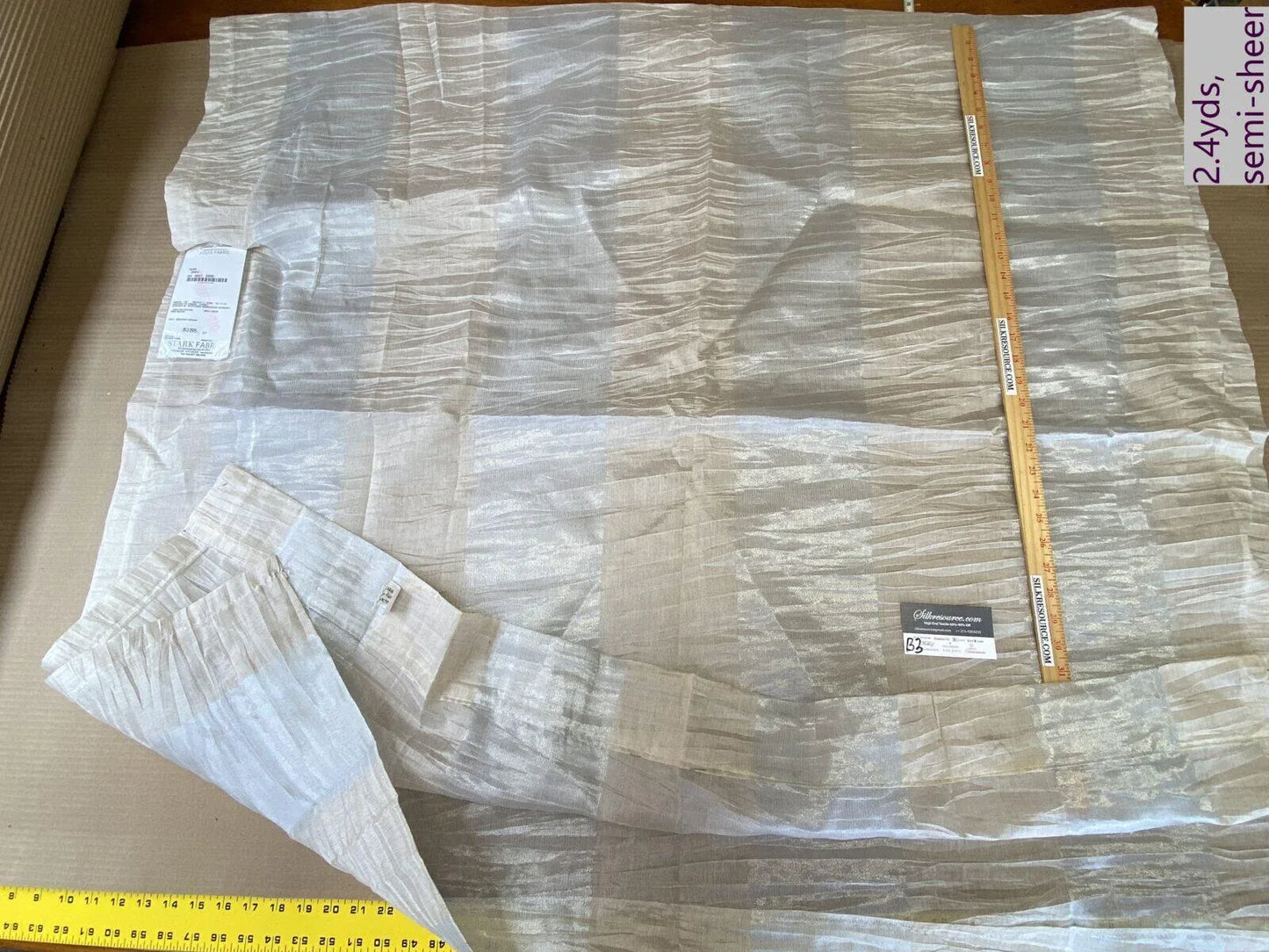 9 Berkbox3 Scalamandre 2.4 Yards Xeno Shell