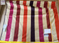 Scalamandre Aurelius Stripe - Natural/Berry Pink
