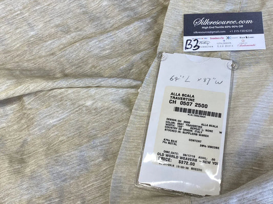 12 Berkbox3 Scalamandre 1.7 Yards Alla Scalia Travertine