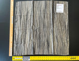 25 Berkbox66 SQUARE 27"x27" Scalamandre Ebru Silk Weave Smoke Marbled Paper Silk Jacquard Texture Black MSRP USD 424/Y