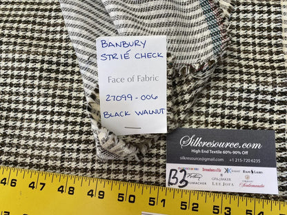 13 Berkbox3 Scalamandre 1.5 Yards Banbury Strie Check