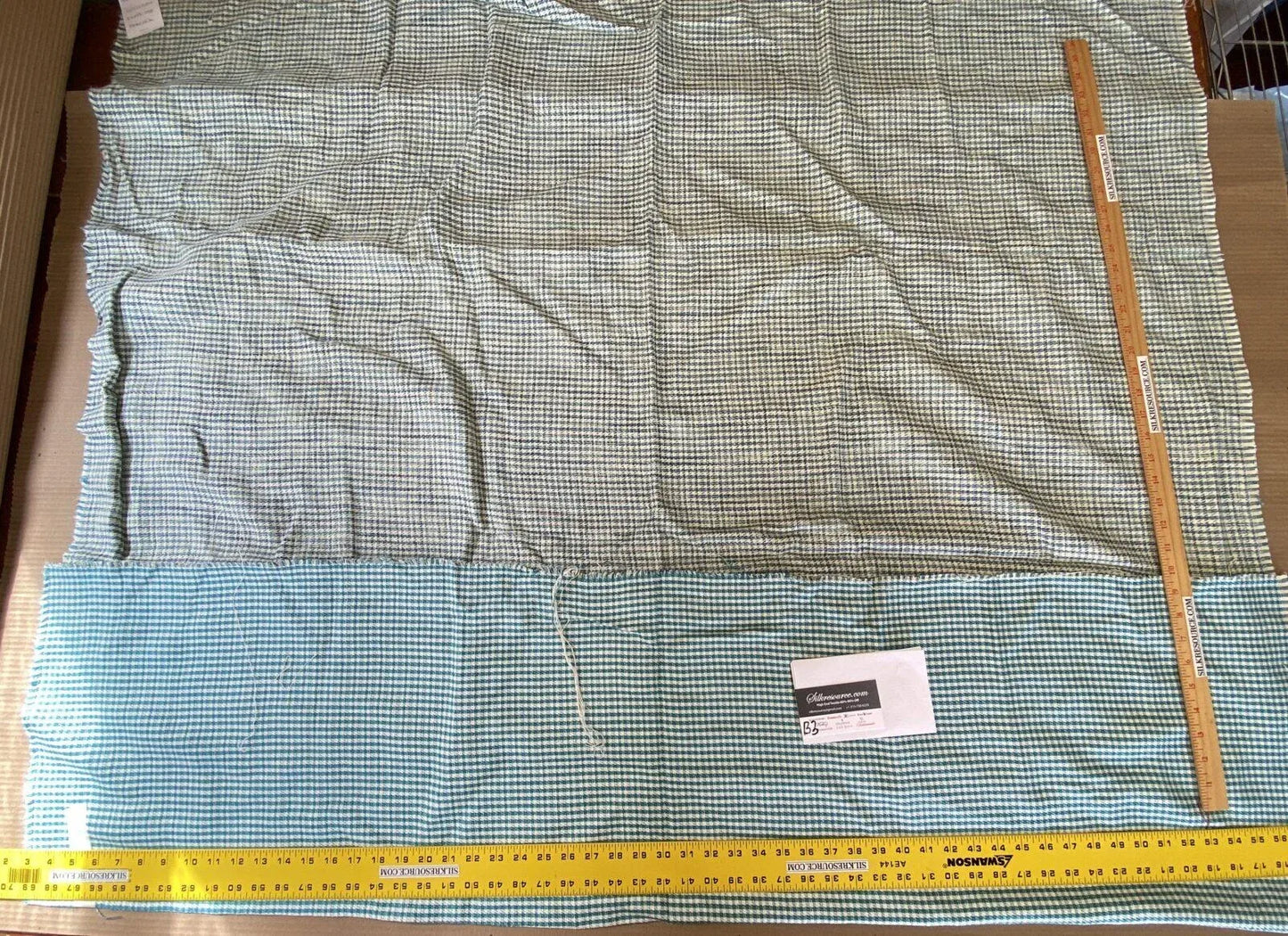 13 Berkbox3 Scalamandre 1.5 Yards Banbury Strie Check