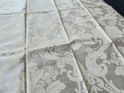 28 Berkbox66 SQUARE 27"x24" Scalamandre Silk Print Damask Deep Gray