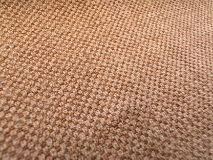 2 EV38 Scalamandre  Caliedo Avana Brown Cotton Linen Solid 2.4yd