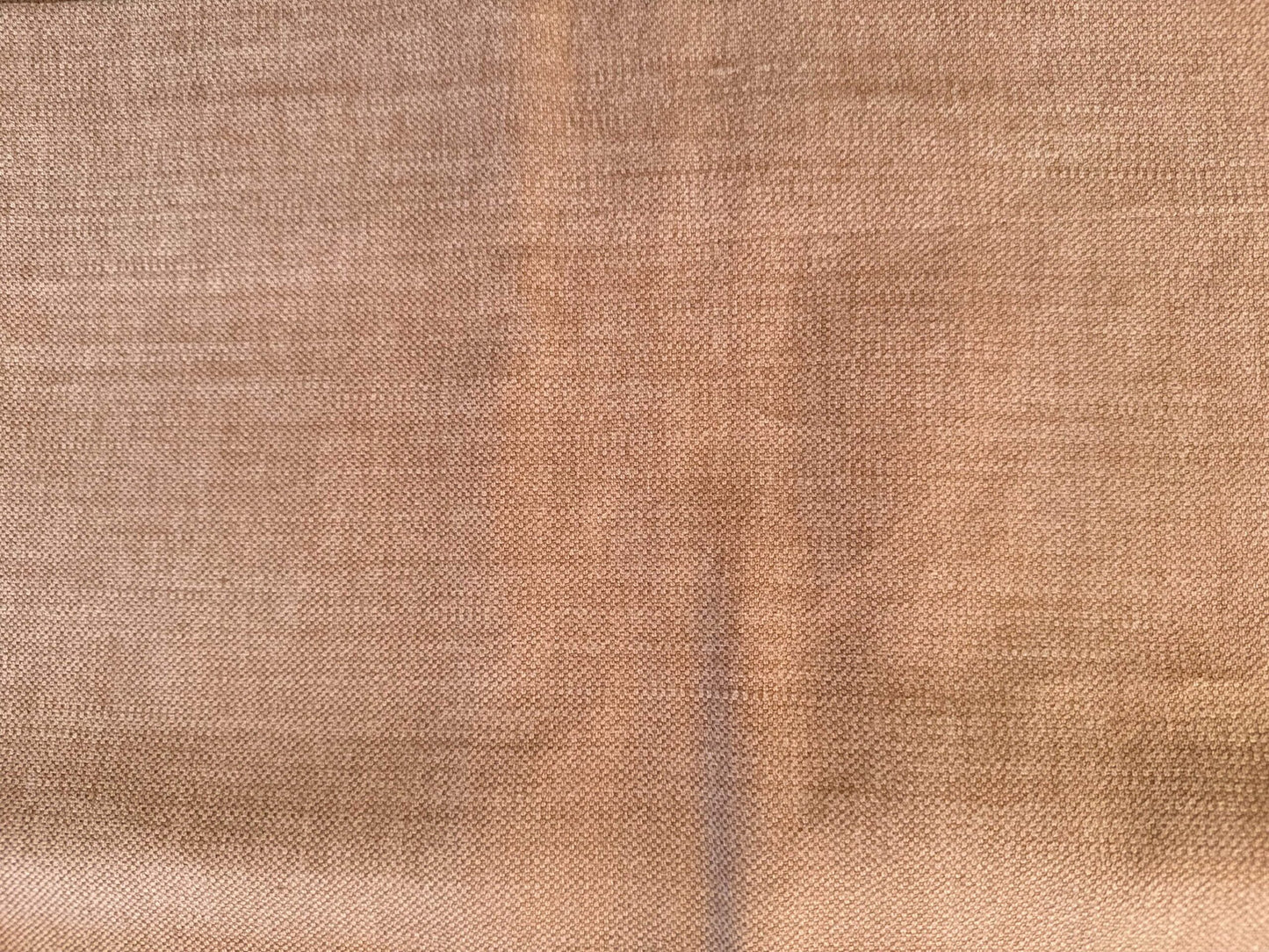 2 EV38 Scalamandre  Caliedo Avana Brown Cotton Linen Solid 2.4yd