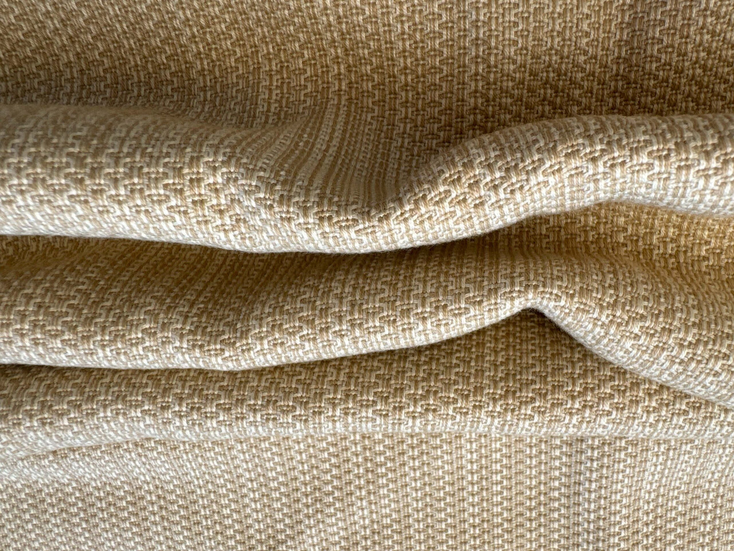 4 EV38 Scalamandre Strie Small Scale Solid Light Brown 2.4y