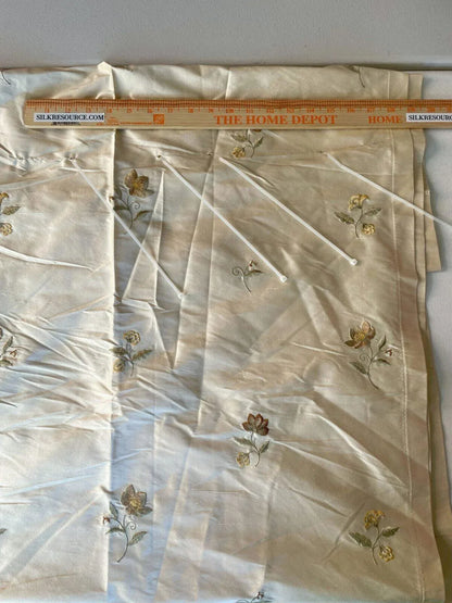 9 Boxr Scalamandre 2.4y James Hare Silk Embroidery Square Showroom Sample