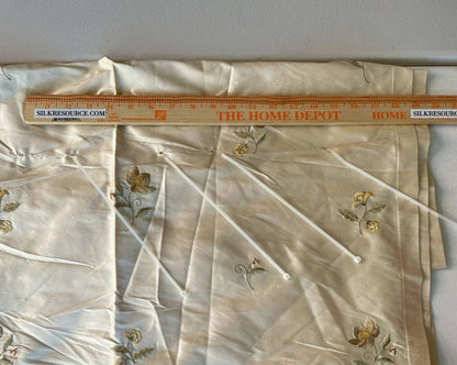 9 Boxr Scalamandre 2.4y James Hare Silk Embroidery Square Showroom Sample