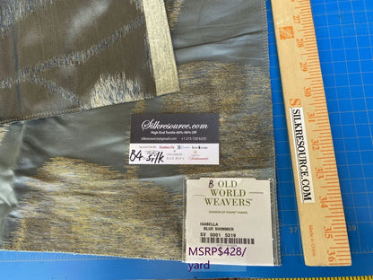 1b Berkbox4 Scalamandre Silk Square Isabella Blue Shimmer