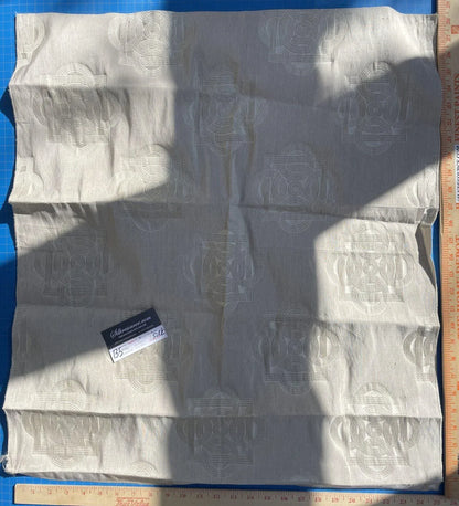 19 Berkbox5 Scalamandre Silk Square Creamy/white