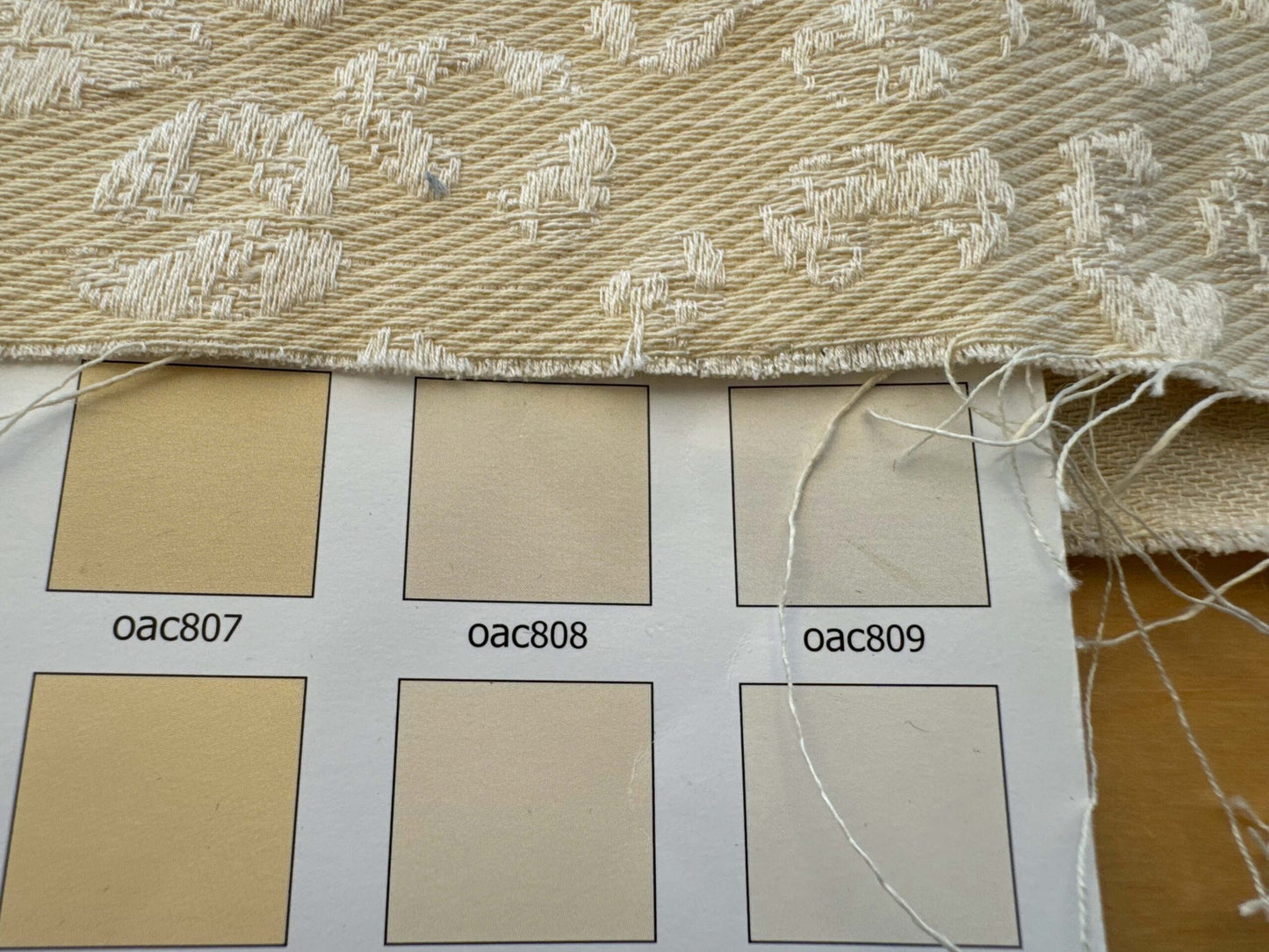 6 EV38 Scalamandre Small Scale Texture Leopard Animal Skin Beige Cream 1.5yards