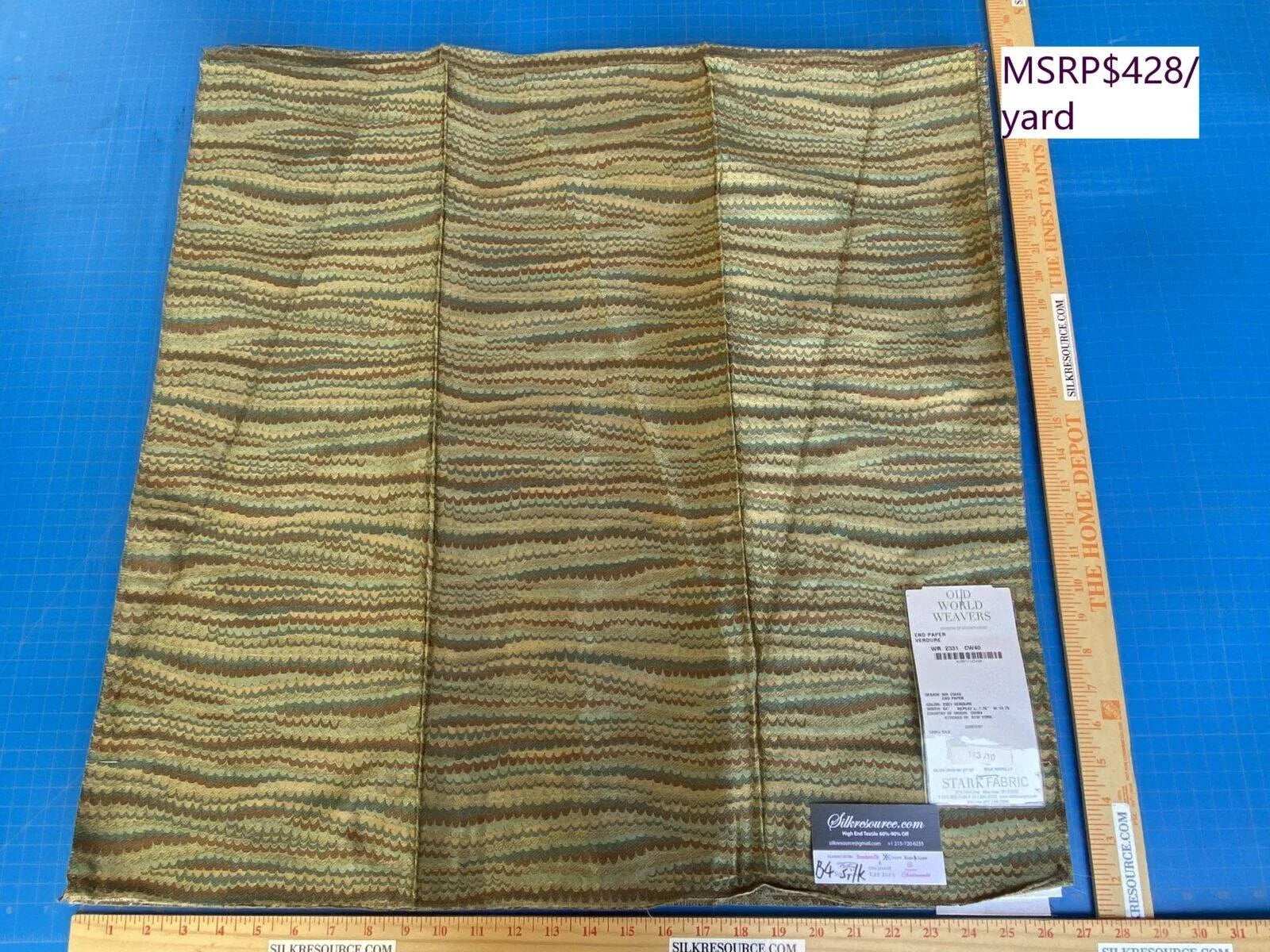 Scalamandre Verdure Silk Paper