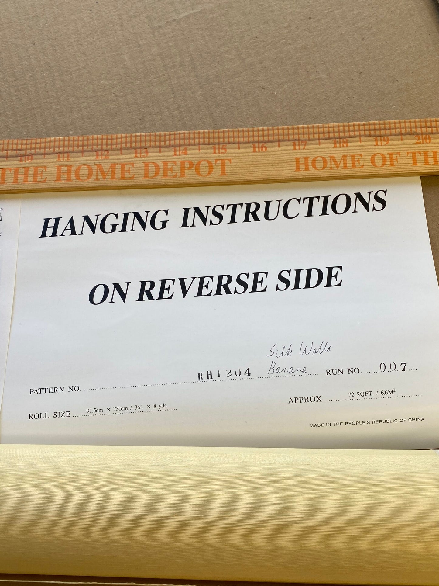 By yard Scalamandre Silk Walls Banana Wallpaper Silk on Paper Trimmed Plain Solid Texture MSRP USD 130/yard