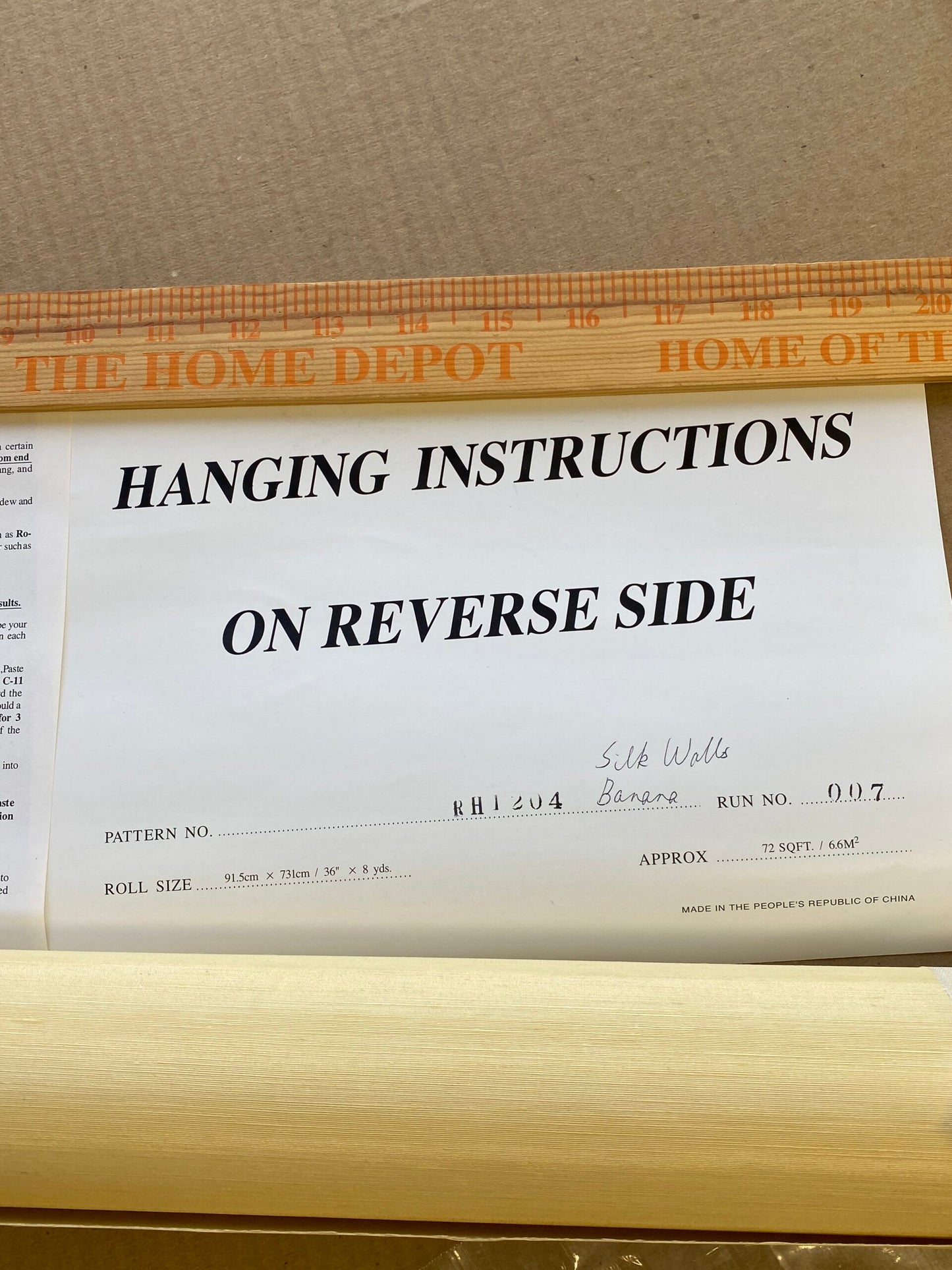 By yard Scalamandre Silk Walls Banana Wallpaper Silk on Paper Trimmed Plain Solid Texture MSRP USD 130/yard