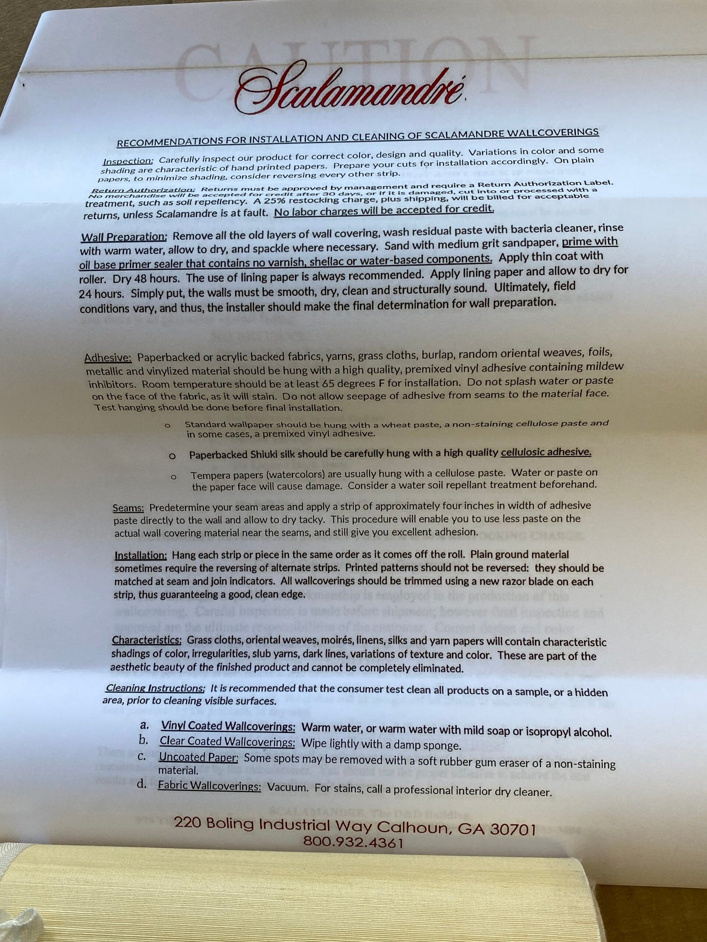 By yard Scalamandre Silk Walls Banana Wallpaper Silk on Paper Trimmed Plain Solid Texture MSRP USD 130/yard