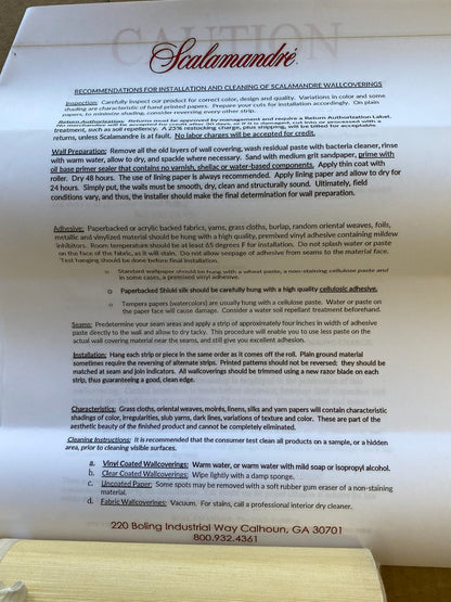 By yard Scalamandre Silk Walls Banana Wallpaper Silk on Paper Trimmed Plain Solid Texture MSRP USD 130/yard