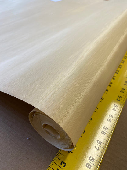 By yard Scalamandre Silk Walls Banana Wallpaper Silk on Paper Trimmed Plain Solid Texture MSRP USD 130/yard