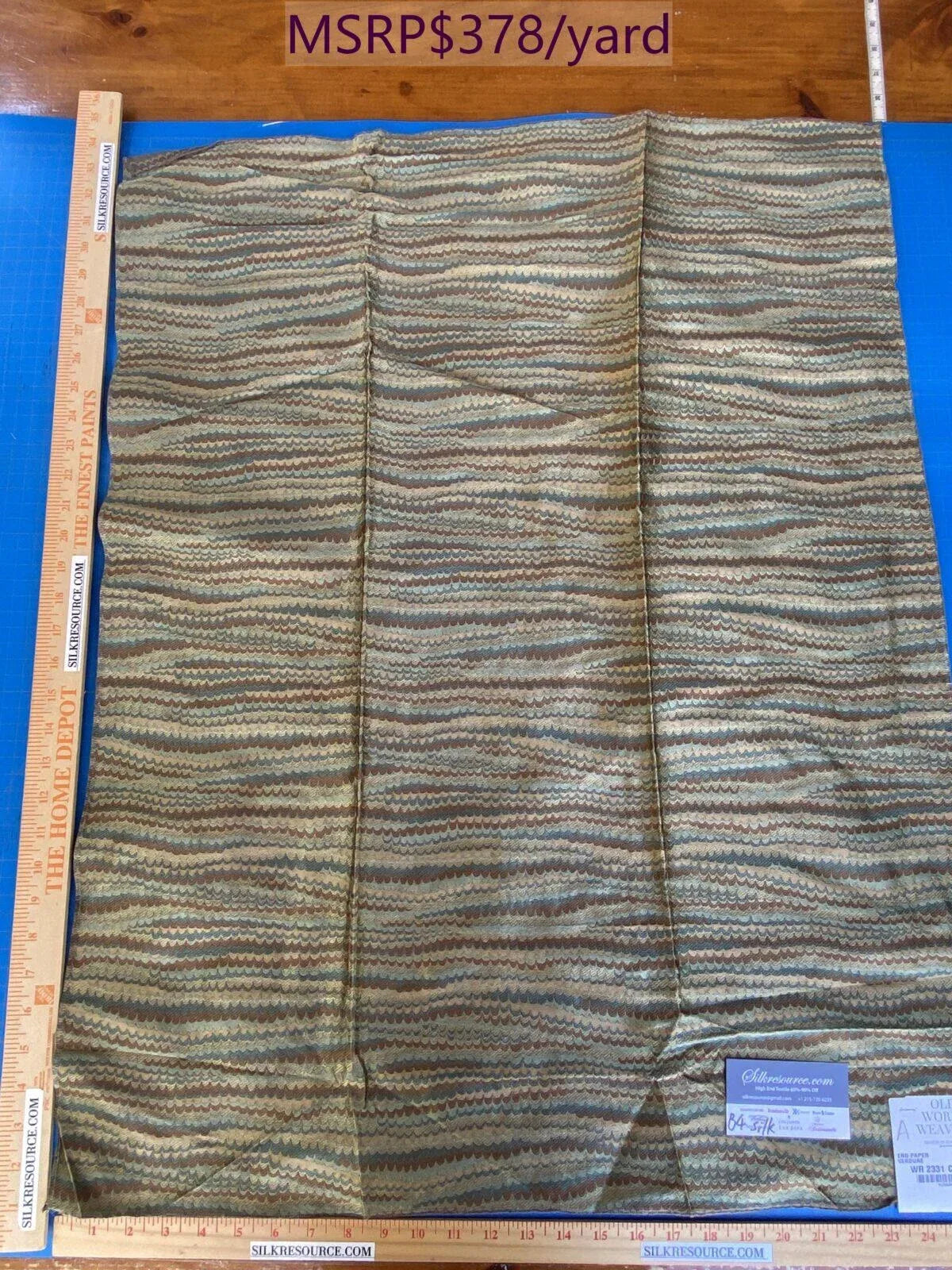 Scalamandre Verdure Silk Paper - Green