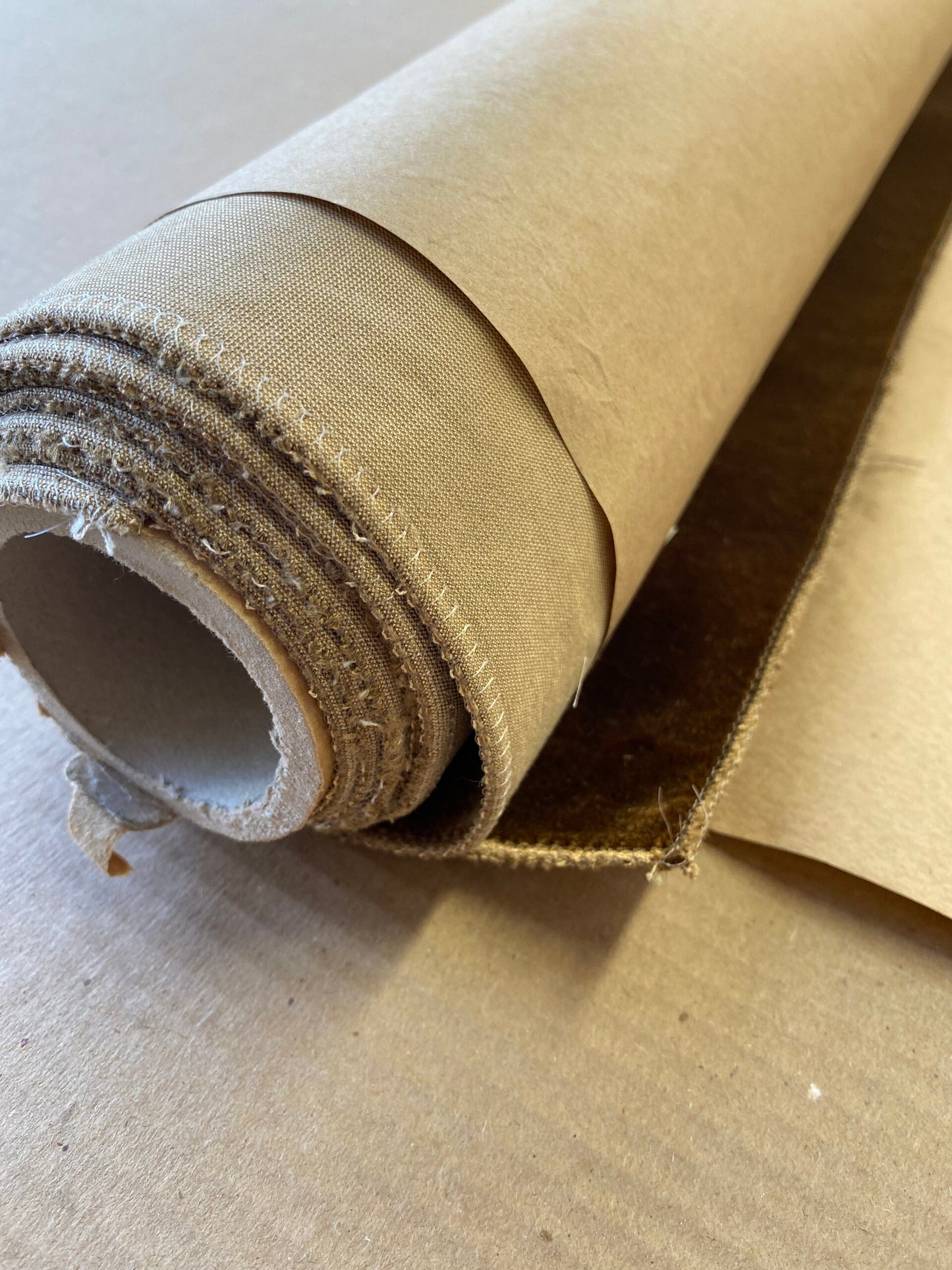 Scalamandre Christian Fischbacher Prince Coffee Bean Deep Brown High End Velvet Panel Texture Solid 1.9yards x 27" wide MSRP USD926/y