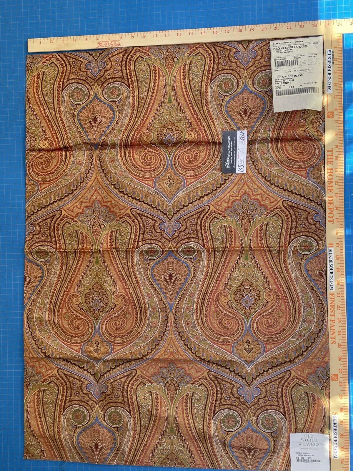 46 Berkbox5 Scalamandre Silk Square Jardin Mughal