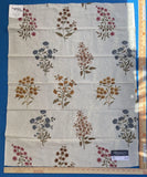 52c Berkbox5 Trinette 27×33 Scalamandre Silk Square Embroidery Beige Spring Bouquet MSRP USD 408/Y