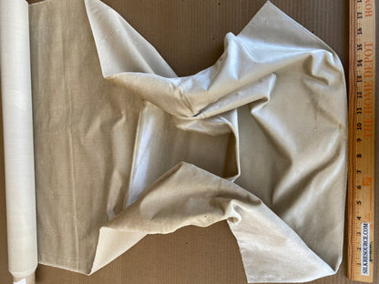 Scalamandre High End Velvet Panel by Old World Weavers Posh Silk Gloom Beige Velvet 1.9yards x 27" wide MSRP USD500+/y