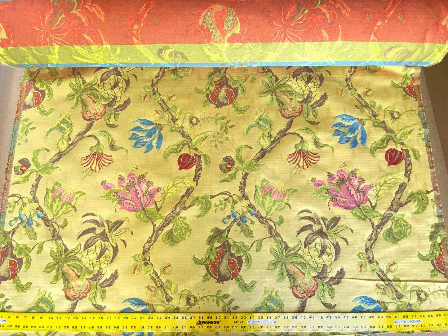 By Yd Vervain Bellary Vine Citrus Yellow Blue Red Flower Fruit Melograno Tree Fig MSRP USD 480/Y