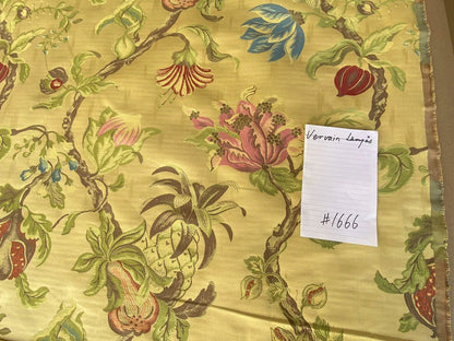 By Yd Vervain Bellary Vine Citrus Yellow Blue Red Flower Fruit Melograno Tree Fig MSRP USD 480/Y