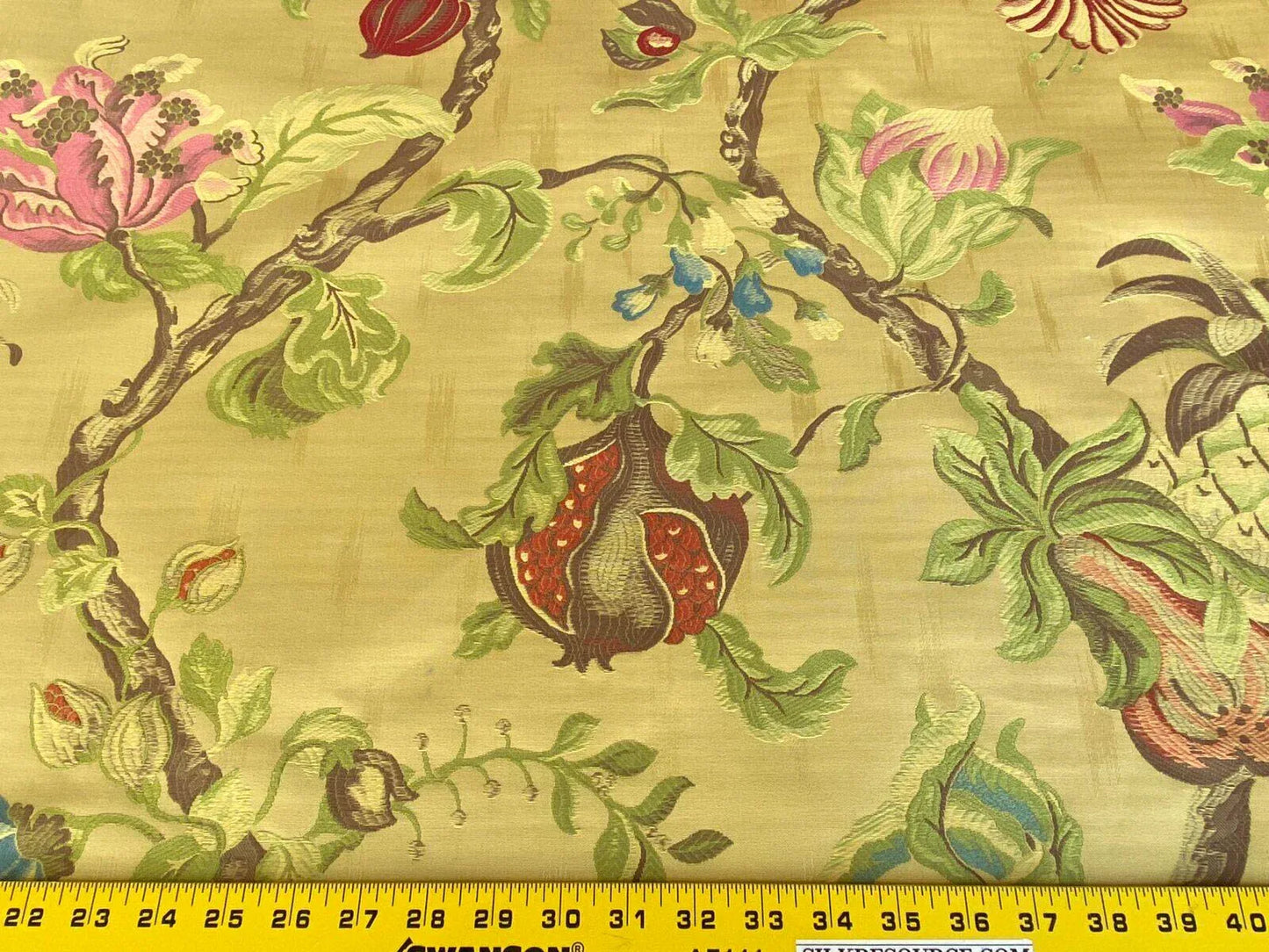 By Yd Vervain Bellary Vine Citrus Yellow Blue Red Flower Fruit Melograno Tree Fig MSRP USD 480/Y