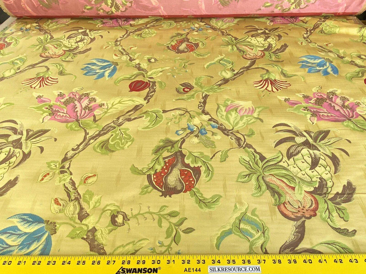 By Yd Vervain Bellary Vine Citrus Yellow Blue Red Flower Fruit Melograno Tree Fig MSRP USD 480/Y