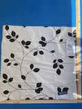 54e Berkbox5 Scalamandre Silk Square Hayworth Shadow Black On White