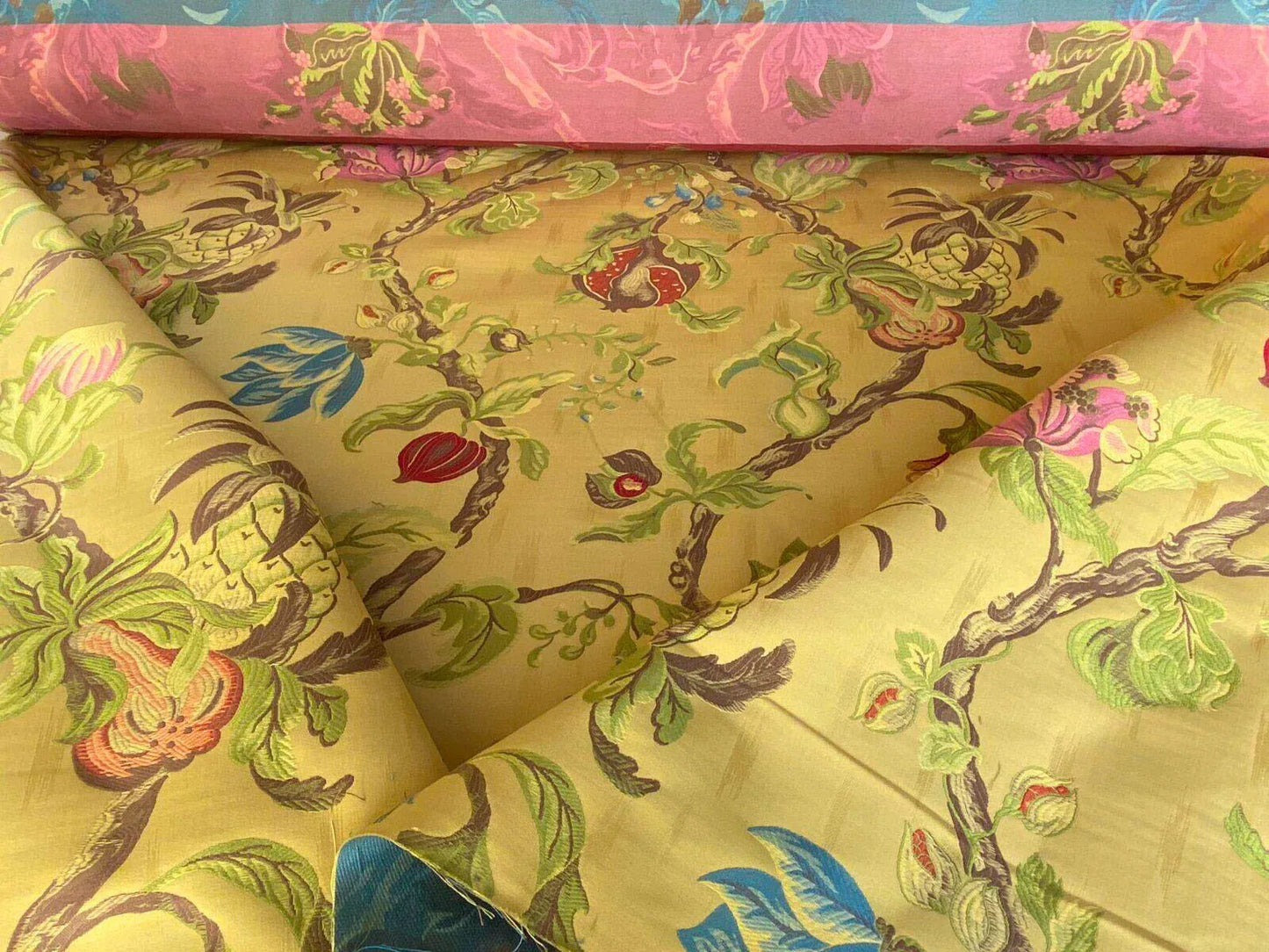 By Yd Vervain Bellary Vine Citrus Yellow Blue Red Flower Fruit Melograno Tree Fig MSRP USD 480/Y