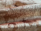 1.2yard Scalamandre Palermo Velvet Paisley Copper Brown Printed Velvet Botanical Foliage MSRP USD610/y